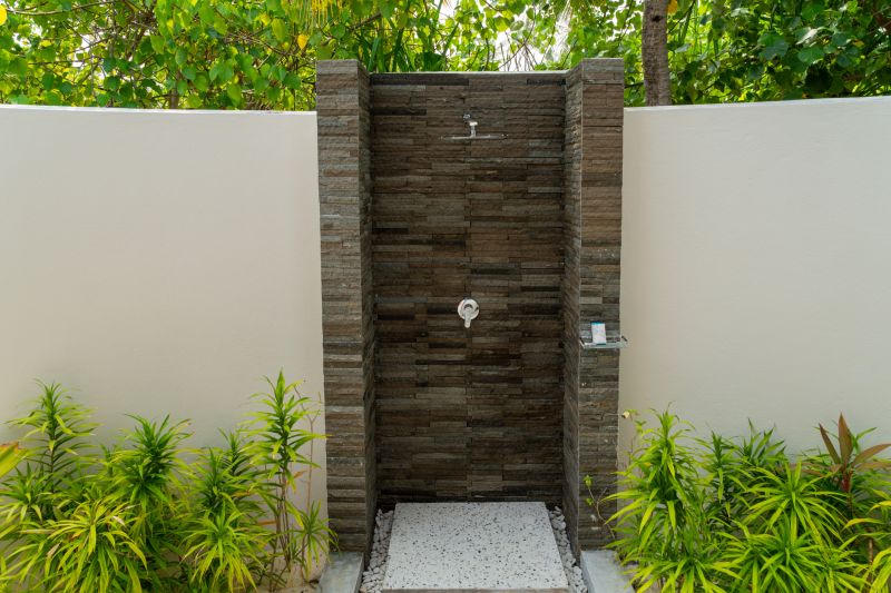 Outdoor Shower Building