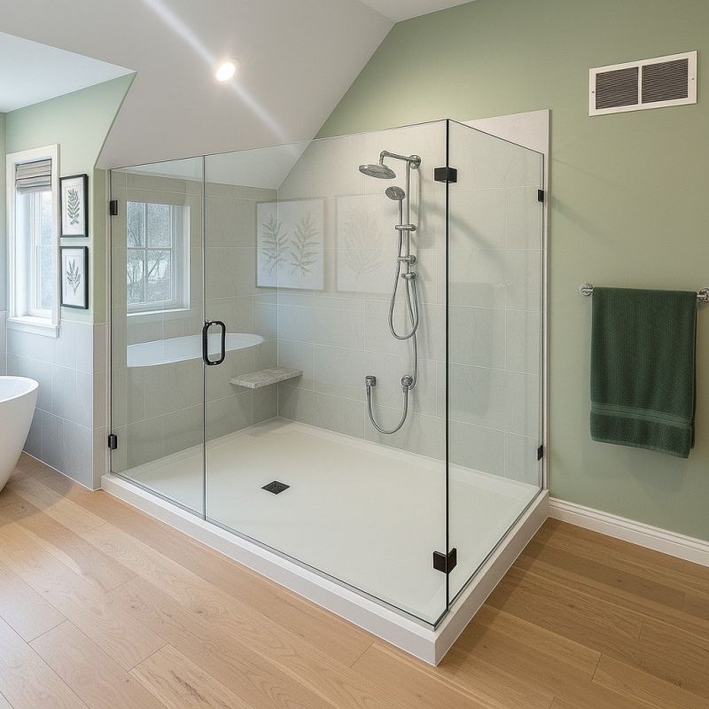 Outdoor Shower Building