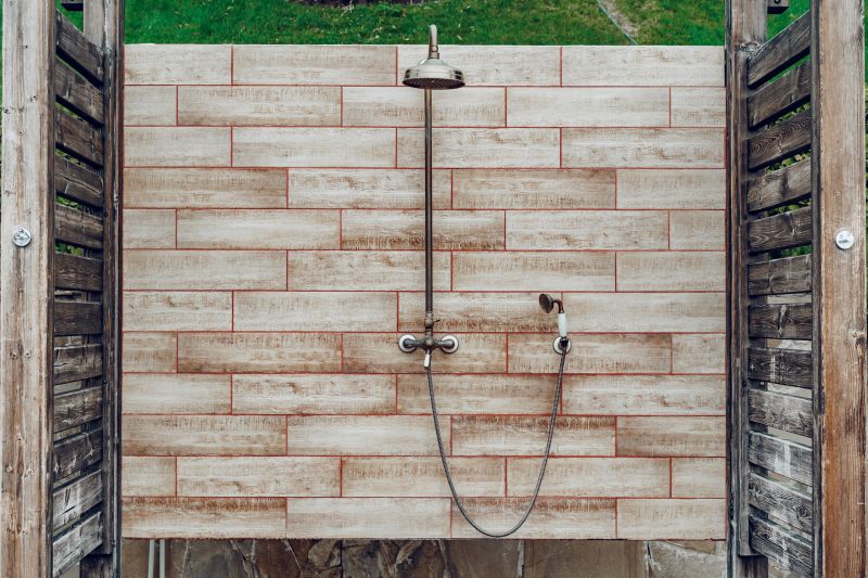 Outdoor Shower Building