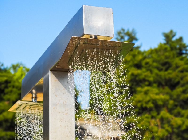 Custom Outdoor Shower Installation